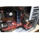 Компьютер Intel Core 2 Quad Q9400 в корпусе Ascot: корзина для дисков в Владивостоке, вентилятор для памяти в Владивостоке, видеокарта 512 Mb DDR4 ATI Radeon  (Владивосток)