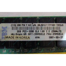 IBM 39M5811 39M5812 2Gb (2048Mb) DDR2 ECC Reg memory (Владивосток)