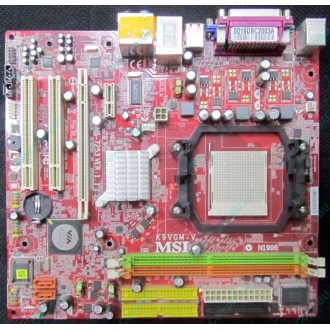 Б/У материнская плата с дефектом MSI MS-7253 K9VGM-V VER 1.1 s.AM2 (Владивосток)