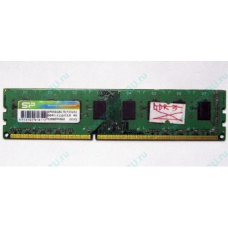 НЕРАБОЧАЯ память 4Gb DDR3 SP (Silicon Power) SP004BLTU133V02 1333MHz pc3-10600 (Владивосток)