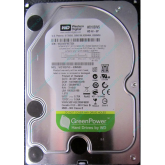 Б/У жёсткий диск 1Tb Western Digital WD10EVVS Green (WD AV-GP 1000 GB) 5400 rpm SATA (Владивосток)