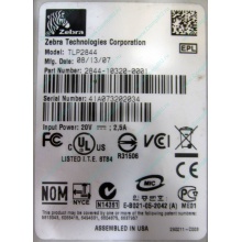 Термопринтер Zebra TLP 2844 (выломан USB разъём в Владивостоке, COM и LPT на месте; без БП!) - Владивосток